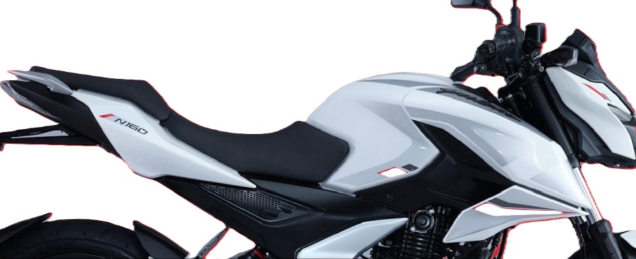 Bajaj Pulsar N 160 Pearl Metallic White