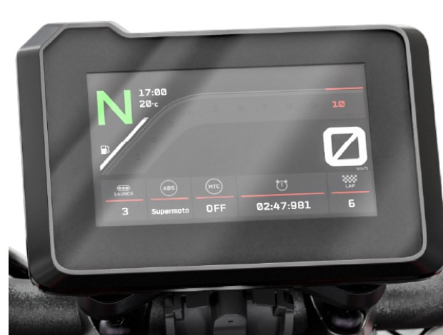 KTM 390 Duke Display