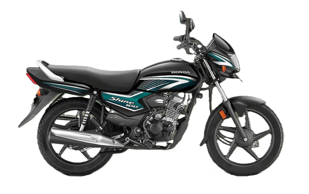 honda shine 100 green