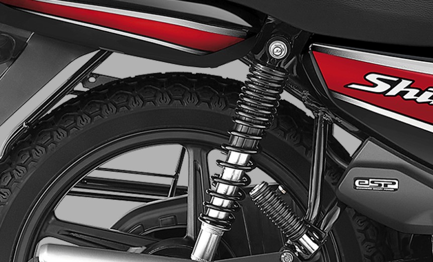 honda shine 100 suspension