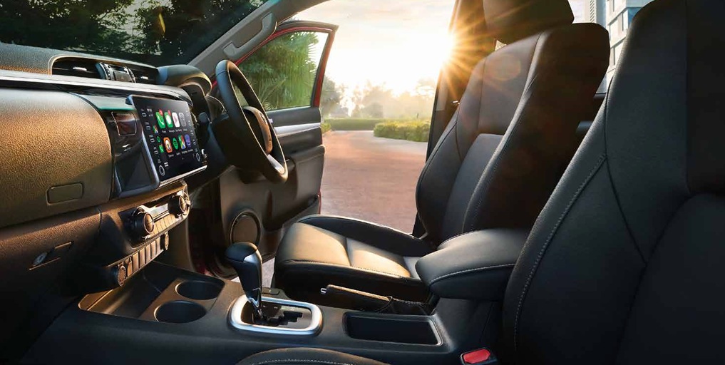 toyota hilux interiors