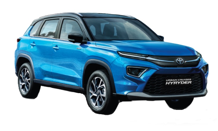 Toyota Hyryder Blue