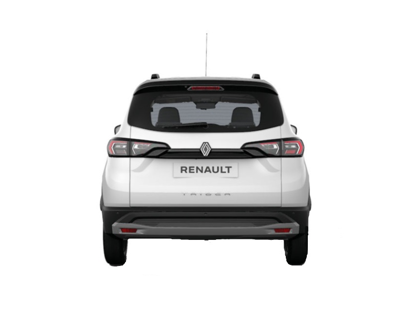 New Renault Triber Facelift 2025 (Rear) White