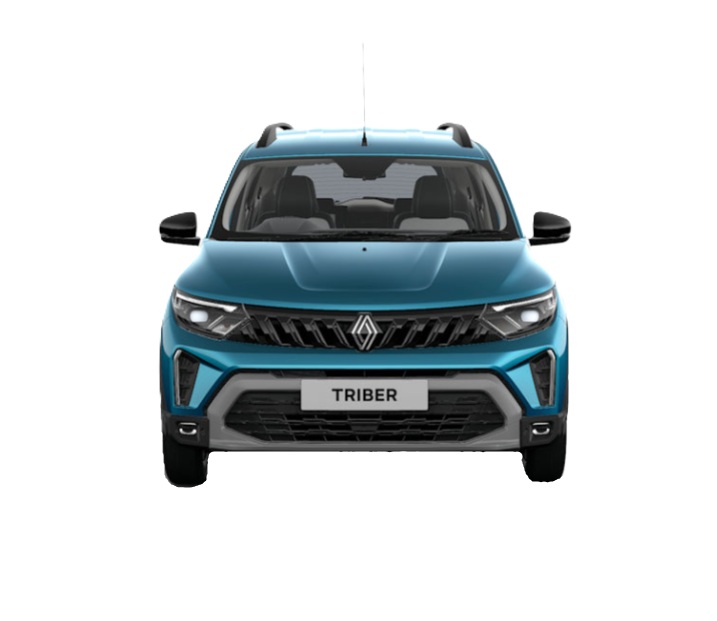 New Renault Triber Facelift 2025 (Blue)