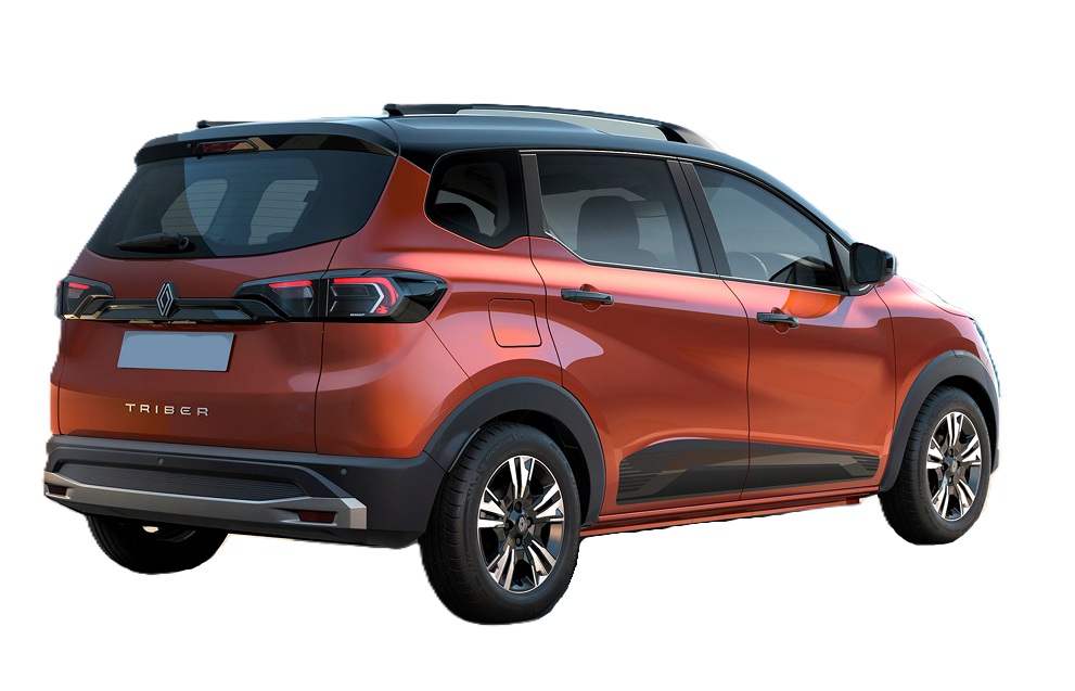 New Renault Triber Facelift 2025 (Rear View)