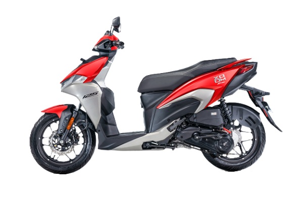 Hero Xoom 125 Red