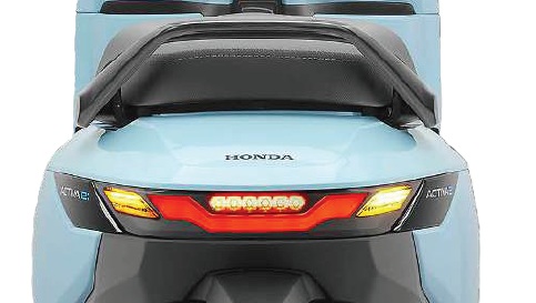 Honda Activa e Rear