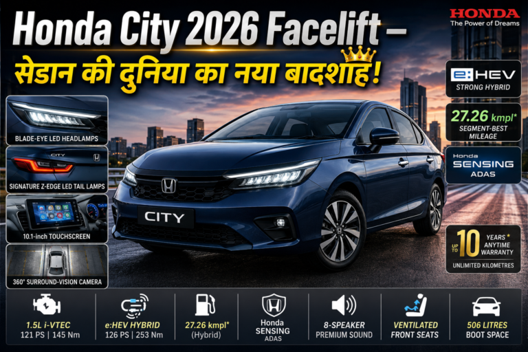Honda City 2026 Facelift