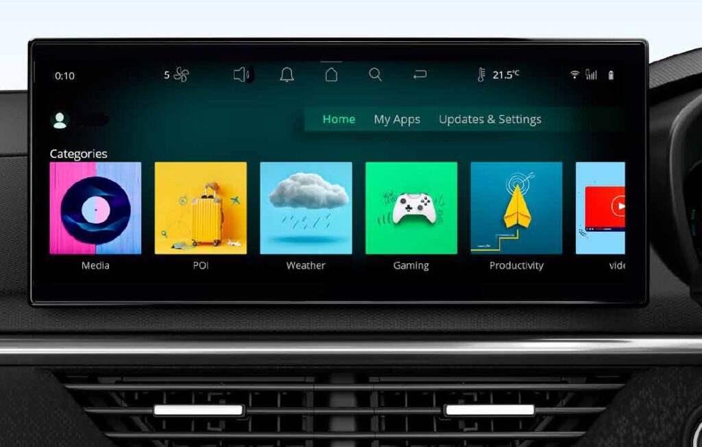 Nexon EV Instrument Cluster