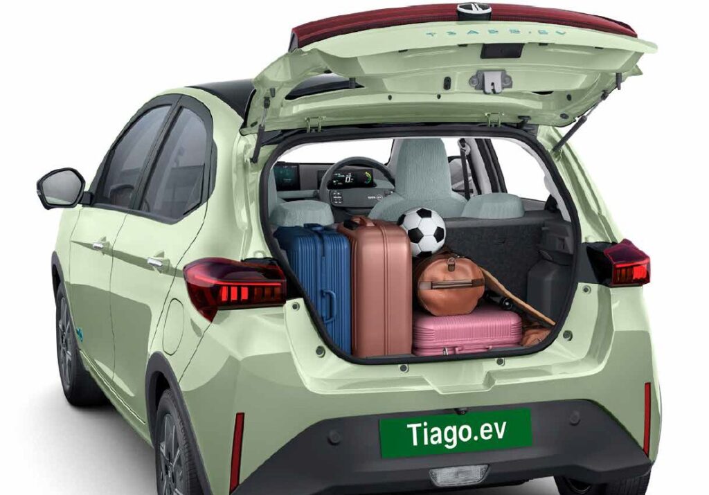 Tiago Tiago.ev Rear View